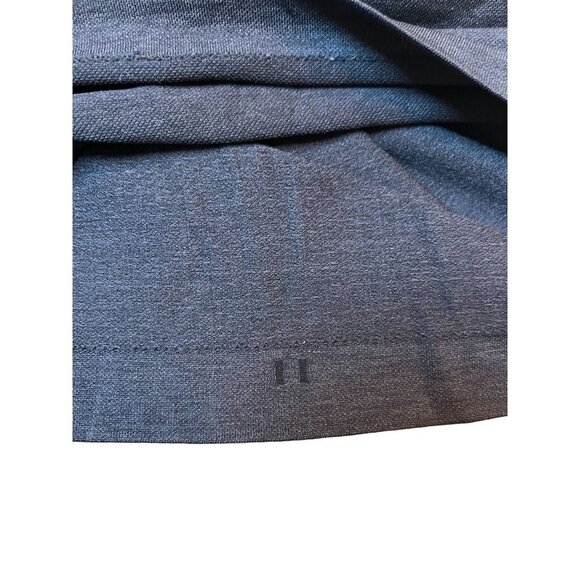 Lululemon Rib Knit Racerback Tank Top Dark Gray Side Vents Extra Long Women's 6 - Picture 8 of 11